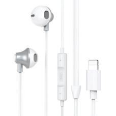 XO Vadu austiņas XO Universal wired earphones EP71 Lightning White