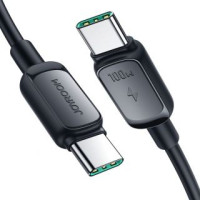 Joyroom Kabelis Joyroom  Joyroom S-CC100A14 USB-C - USB-C cable 100W 5A 480Mb/s 1.2m - black