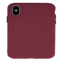 Ilike Aizmugurējais vāciņš iLike - iPhone 11 Silicon case Burgundy