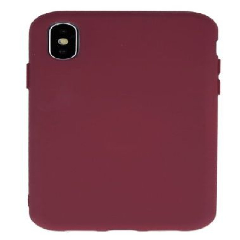 Ilike Aizmugurējais vāciņš iLike - iPhone 11 Silicon case Burgundy