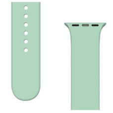 Ilike Siksniņa iLike  Silicone Strap APS Silicone Watch Band Ultra / 8/7/6/5/4/3/2 / SE (49/45/44 / 42mm) Strap Watchband Light Green
