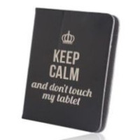 Ilike Maciņš grāmata iLike  Universal case Keep Calm for tablet 9-10