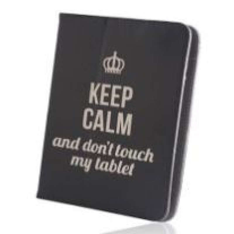 Ilike Maciņš grāmata iLike  Universal case Keep Calm for tablet 9-10