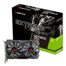 Biostar Grafiskās karte / Video kartes BIOSTAR  Graphics Card||NVIDIA GeForce GTX 1050|4 GB|GDDR5|128 bit|PCIE 4.0 16x|GPU 1354 MHz|Dual Slot Fansink|1xDVI-D|1xHDMI|1xDisplayPort|VN1055XF41