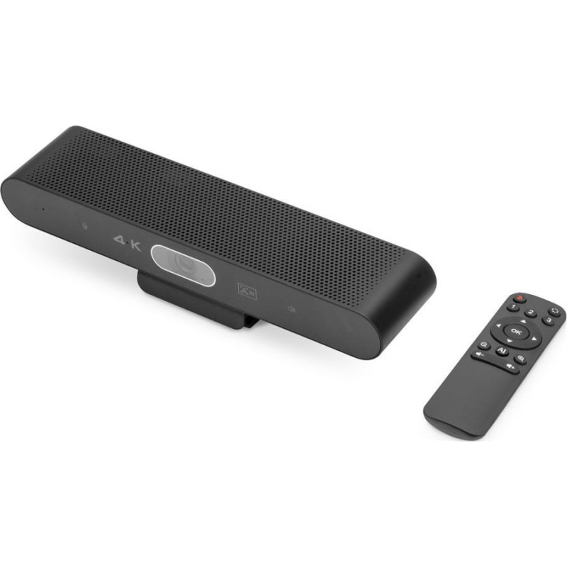 Digitus Web kamera Digitus  4K All-in-One Video Bar Mini – Video Conference System, Black/Gray