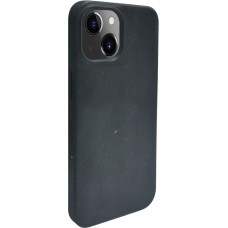 Ilike Aizmugurējais vāciņš iLike Apple iPhone 14 Silicone plastic case Eco Print Design Black