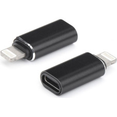 OEM Parveidotājs OEM  Adapter Type C (female) to Lightning (male) black