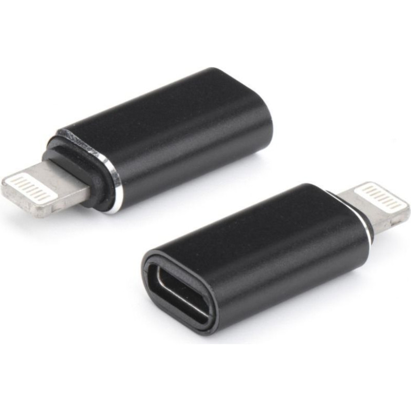 OEM Parveidotājs OEM  Adapter Type C (female) to Lightning (male) black