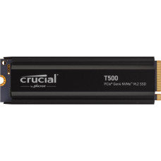 Crucial Cietais disks SSD Crucial  SSD||T500|1TB|M.2|PCIe Gen4|NVMe|3D NAND|Write speed 6800 MBytes/sec|Read speed 7300 MBytes/sec|TBW 600 TB|CT1000T500SSD5