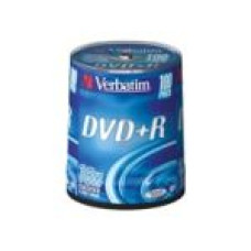 Verbatim Datoru piederumi Verbatim  100x DVD+R 4.7GB/16x/120 Min