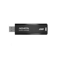 Adata Cietais disks SSD ADATA  External SSD||SC610|2TB|USB 3.2|Write speed 500 MBytes/sec|Read speed 550 MBytes/sec|SC610-2000G-CBK/RD
