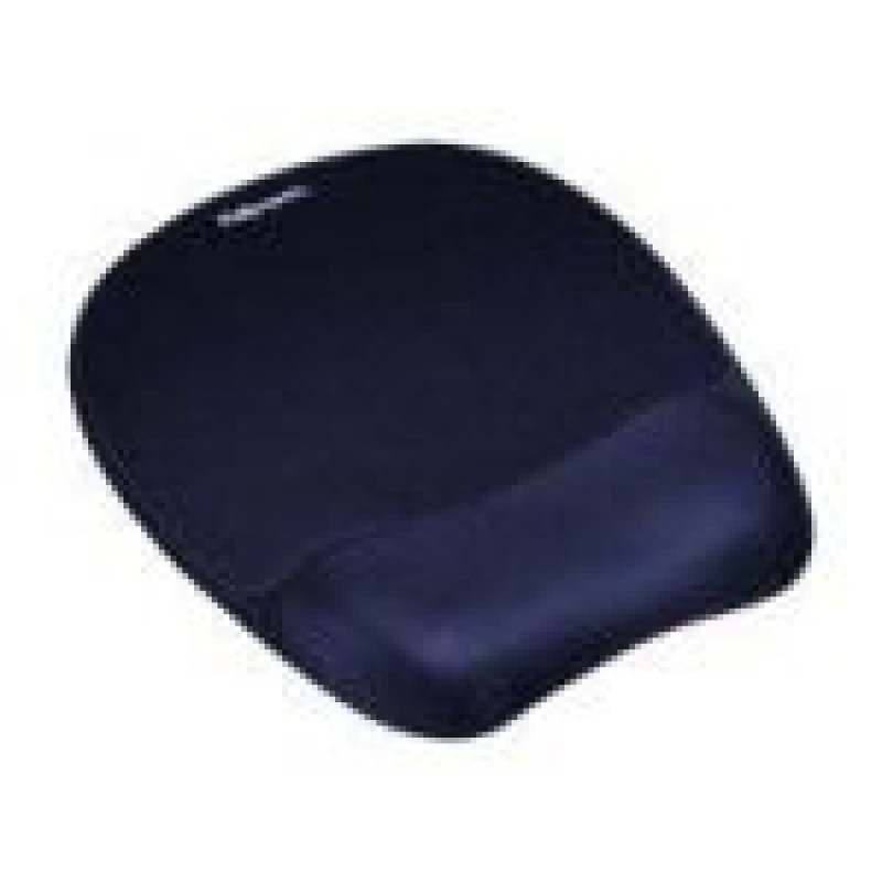 Fellowes Datora pele Fellowes  Foam mouse pad with wrist support, dark blue