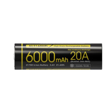 Nitecore Serveru  - Citi piederumi NITECORE  BATTERY RECH. LI-ION 3.6V/6000MAH NL2160HPI