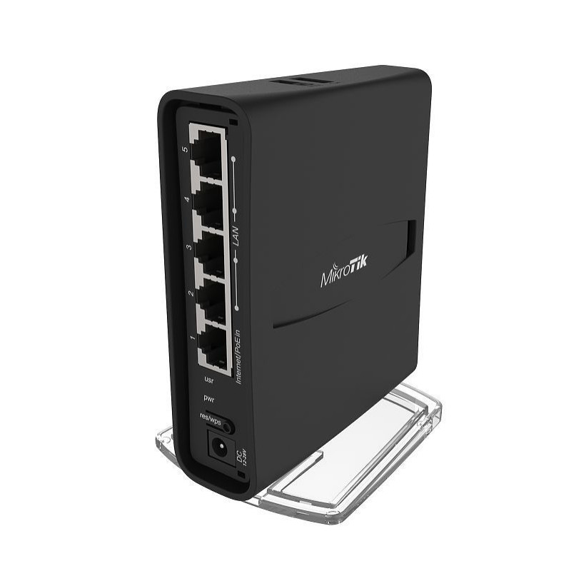 Mikrotik Rūteris Mikrotik  Access Point hAP AC2 RBD52G-5HacD2HnD-TC  802.11ac, 10/100/1000 Mbit/s, Ethernet LAN (RJ-45) ports 5, Antenna type Internal, 2.4/5 GHz
