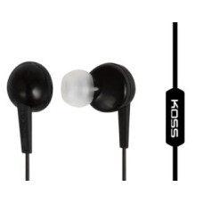 Koss Bezvadu austiņas Koss  Headphones KEB6iK Wired, In-ear, Microphone, 3.5 mm, Black