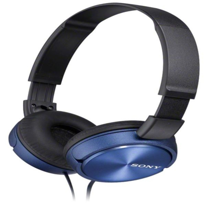 Sony Bezvadu austiņas Sony  Foldable Headphones MDR-ZX310 Headband/On-Ear, Blue