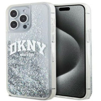 Dkny Aizmugurējais vāciņš DKNY Apple iPhone 15 Pro Max 6.7 hardcase Liquid Glitter Big Logo Black
