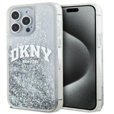 Dkny Aizmugurējais vāciņš DKNY Apple iPhone 15 Pro Max 6.7 hardcase Liquid Glitter Big Logo Black