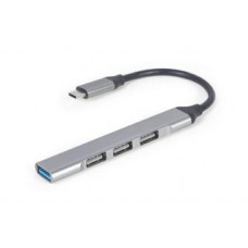 Gembird Parveidotājs Gembird  I/O HUB USB-C 4PORT/UHB-CM-U3P1U2P3-03