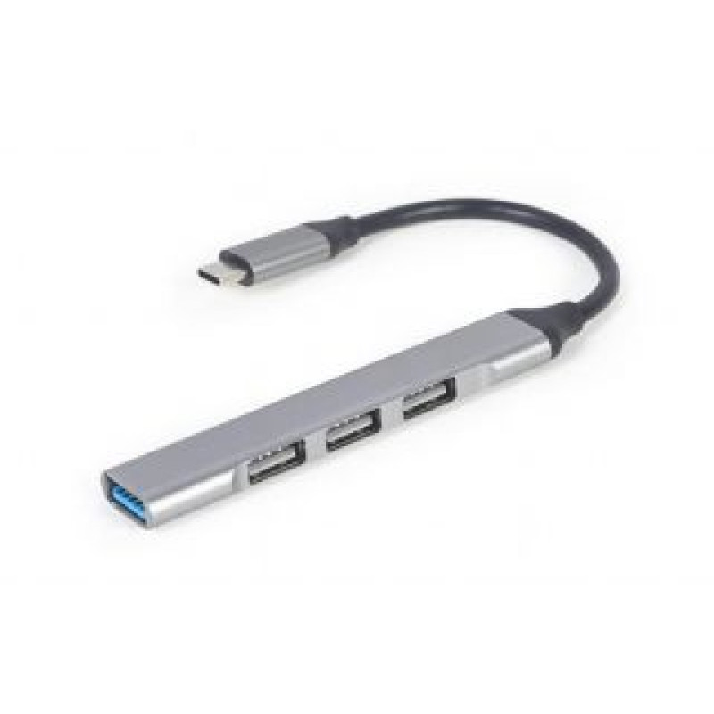Gembird Parveidotājs Gembird  I/O HUB USB-C 4PORT/UHB-CM-U3P1U2P3-03