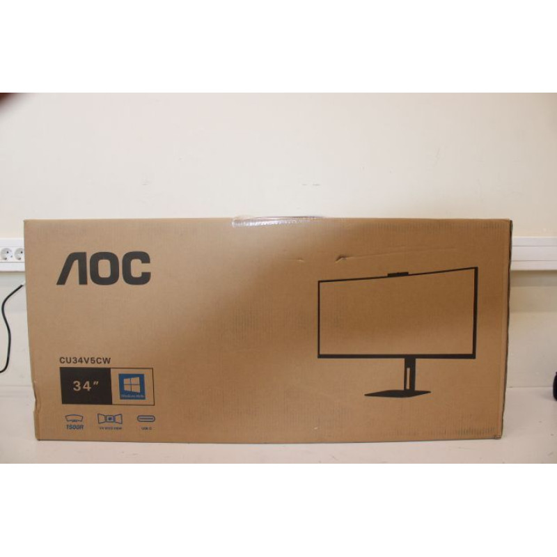 AOC Monitors AOC  SALE OUT.  | CU34V5CW/BK | 34 