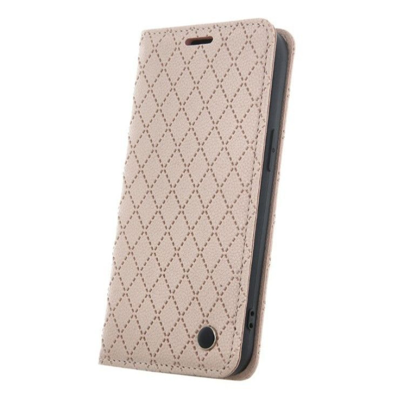 Ilike Atveramie maciņi iLike Samsung Galaxy A25 5G (global) Smart Caro case Beige
