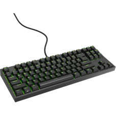 Genesis Datora tastatūra Genesis  Mechanical Gaming Keyboard THOR 404 TKL RGB Mechanical Gaming Keyboard Wired US Gateron Yellow Pro USB Type-A 1005 g