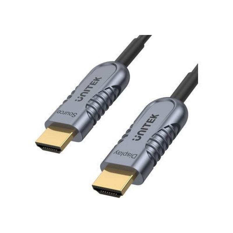 Unitek Kabelis Unitek  UNITEK C11028DGY Optic Cable HDMI 40m