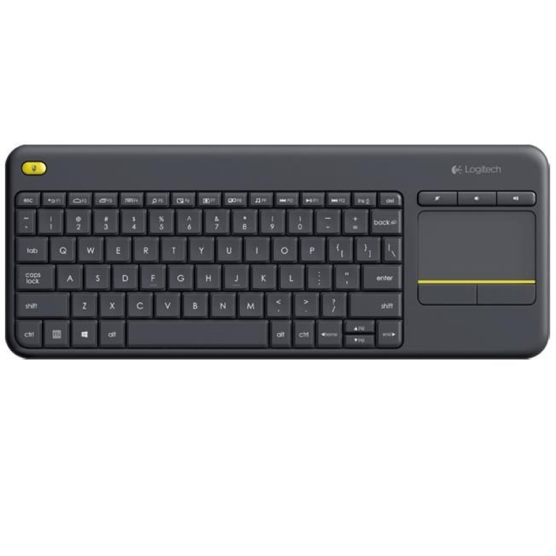 Logitech Datora tastatūra Logitech  KEYBOARD WRL TOUCH K400 PLUS/920-007145