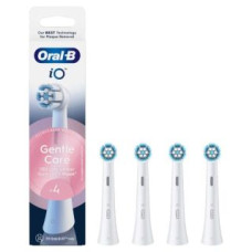 Oral-B Zobu birste Oral-B  Replaceable toothbrush heads | iO Gentle Care | Heads | For adults | Number of brush heads included 4 | Number of teeth brushing modes Does not apply | White