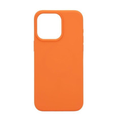 Connect Aizmugurējais vāciņš Connect Apple iPhone 15 Pro Max Premium Magsafe Soft Touch Silicone Case New Function Orange