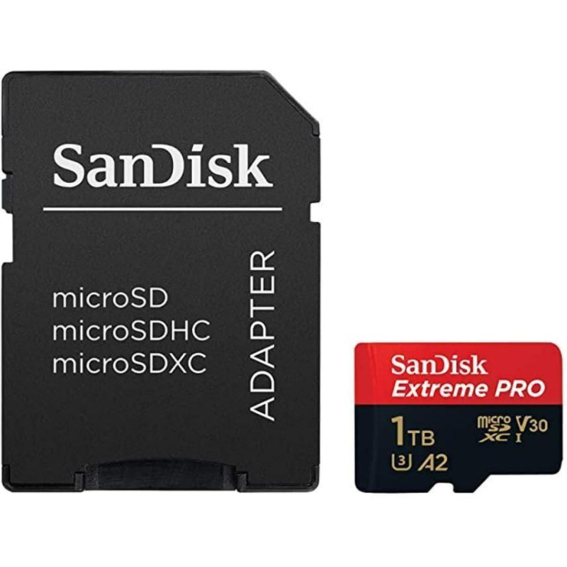 Sandisk By Western Digital Cita datorprece SANDISK BY WESTERN DIGITAL  MEMORY MICRO SDXC 1TB UHS-I/W/A SDSQXCD-1T00-GN6MA SANDISK
