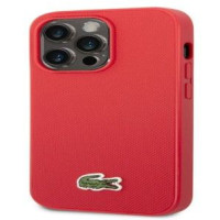 Lacoste Aizmugurējais vāciņš Lacoste Apple Phone 14 Pro Iconic Petit Pique Logo Case Red