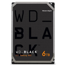 Western Digital Cietais disks HDD Western Digital  HDD||Black|6TB|SATA|128 MB|7200 rpm|3,5