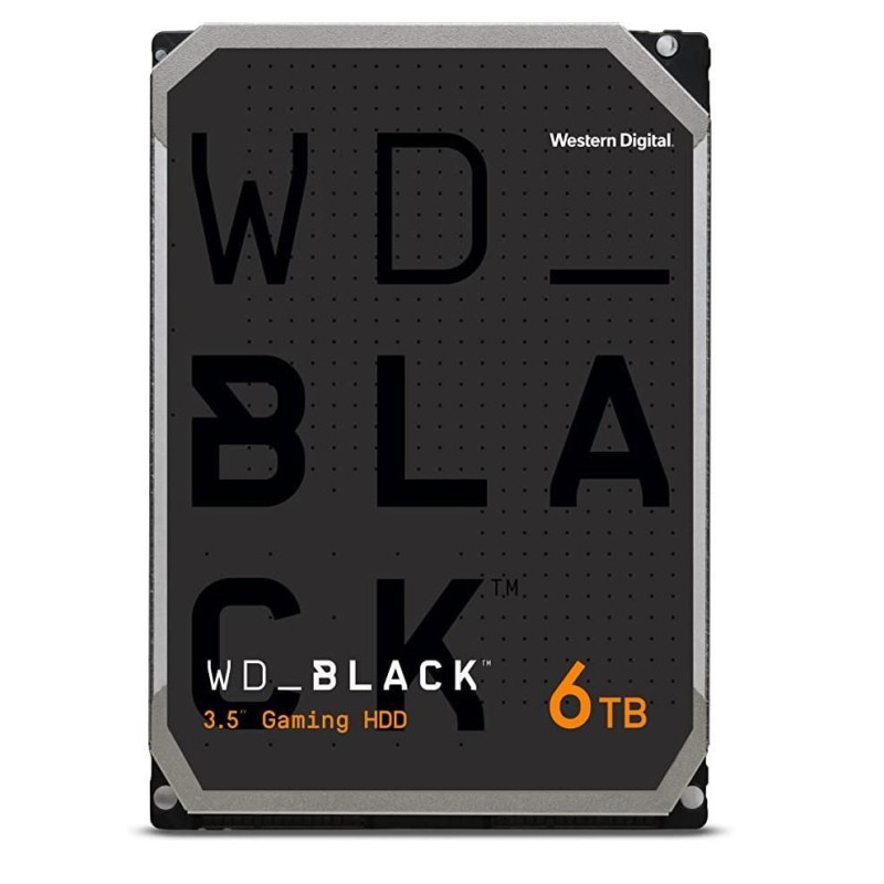 Western Digital Cietais disks HDD Western Digital  HDD||Black|6TB|SATA|128 MB|7200 rpm|3,5