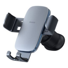 Baseus Auto turētājs Baseus  Baseus Metal Age II gravitational car phone holder for ventilation grille dark gray (SUJS000013)