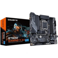 Gigabyte Pamatplate Intel procesorsiem Gigabyte  Mainboard||Intel B760 Express|LGA1700|Micro-ATX|Memory DDR5|Memory slots 4|1xPCI-Express 4.0 16x|1xM.2|1xHDMI|1xDisplayPort|5xUSB 2.0|3xUSB 3.2|1xRJ45|3xAudio port|B760MGAMINGXAX1.1