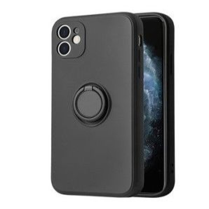Ilike Aizmugurējais vāciņš iLike Apple iPhone 14 SILICONE RING Black