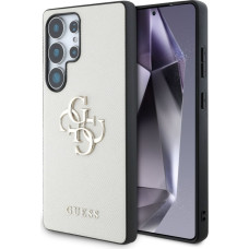 Guess Aizmugurējais vāciņš Guess Samsung Galaxy S25 Ultra Etui Grained Big 4G Logo Small Classic Logo Beige