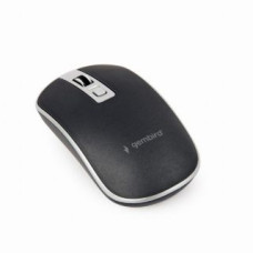Gembird Datora pele Gembird  Optical USB mouse MUS-4B-06-BS Black/Silver
