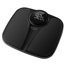 Adler Ķermeņa svari Adler  Bathroom Scale AD 8172b Maximum weight (capacity) 180 kg, Accuracy 100 g, Body Mass Index (BMI) measuring, Black
