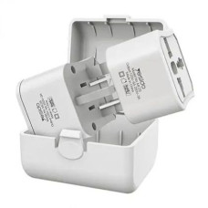 Yesido Adapteris yesido  MC25 Travel Adapter Plug Kit White