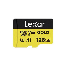 Lexar Cita datorprece Lexar  MEMORY MICRO SDXC 128GB UHS-II/GOLD LMSGOLD128G-BNNNG