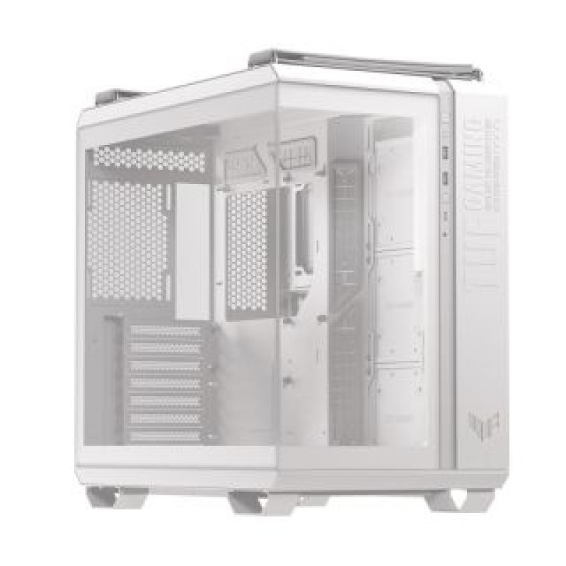 Asus Datoru korpusi Asus  Case||TUF Gaming GT502 Horizon|MidiTower|Case product features Transparent panel|Not included|ATX|MicroATX|MiniITX|Colour White|TUFGAMGT502HORIZONWHT