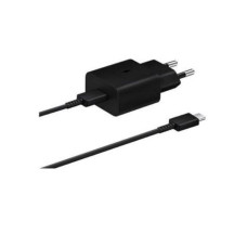 Samsung Adapteris Samsung  Samsung USB-C Travel Charger 15W Black + USB-C Data Cable Black
