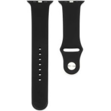 Connect Siksniņa Connect  Watch 42/44/45mm Silicone Loop Watch Strap (S/M 110mm) Black