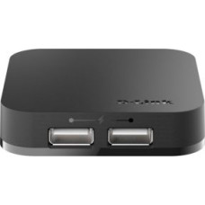 D-Link Bezvadu austiņas D-link  DUB-H4, 4-port USB 2.0 HUB |