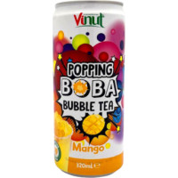 VINUT Popping Bubble tea mango 320ml