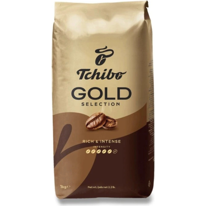 TCHIBO Gold Selection kafijas pupiņas  1000g