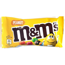 M&M's šokolādes dražejas ar zemesriekstiem 45g